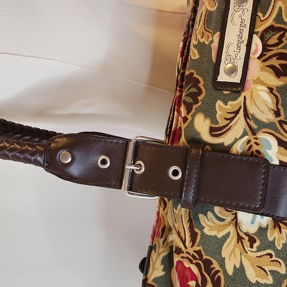 Longaberger Floral Travel Bag - Picture 4 of 12